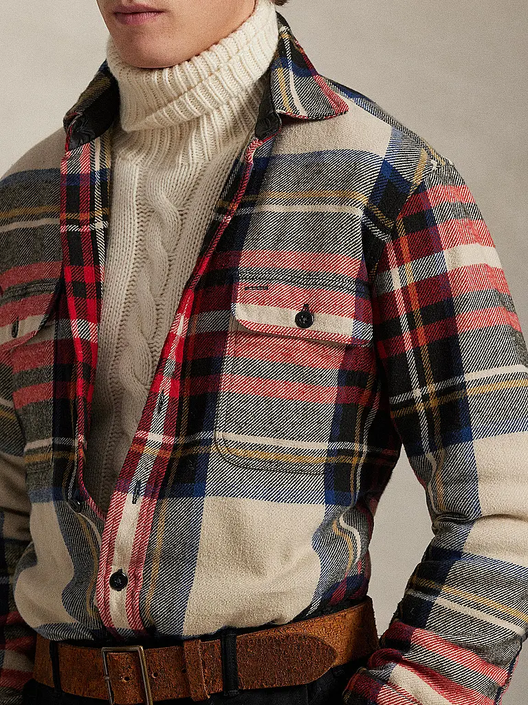 POLO RALPH LAUREN | Overshirt  | Rojo