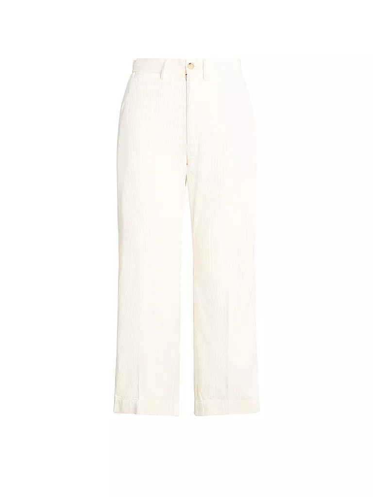 POLO RALPH LAUREN | Pantalón de pana 7/8 | Blanco