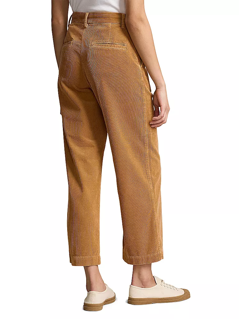 POLO RALPH LAUREN | Pantalón de pana 7/8 | Marrón claro