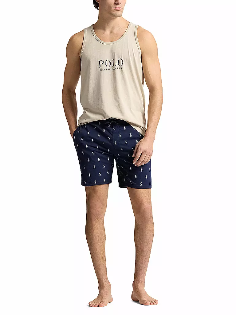POLO RALPH LAUREN | Pantalones cortos de estar en casa | Azul oscuro
