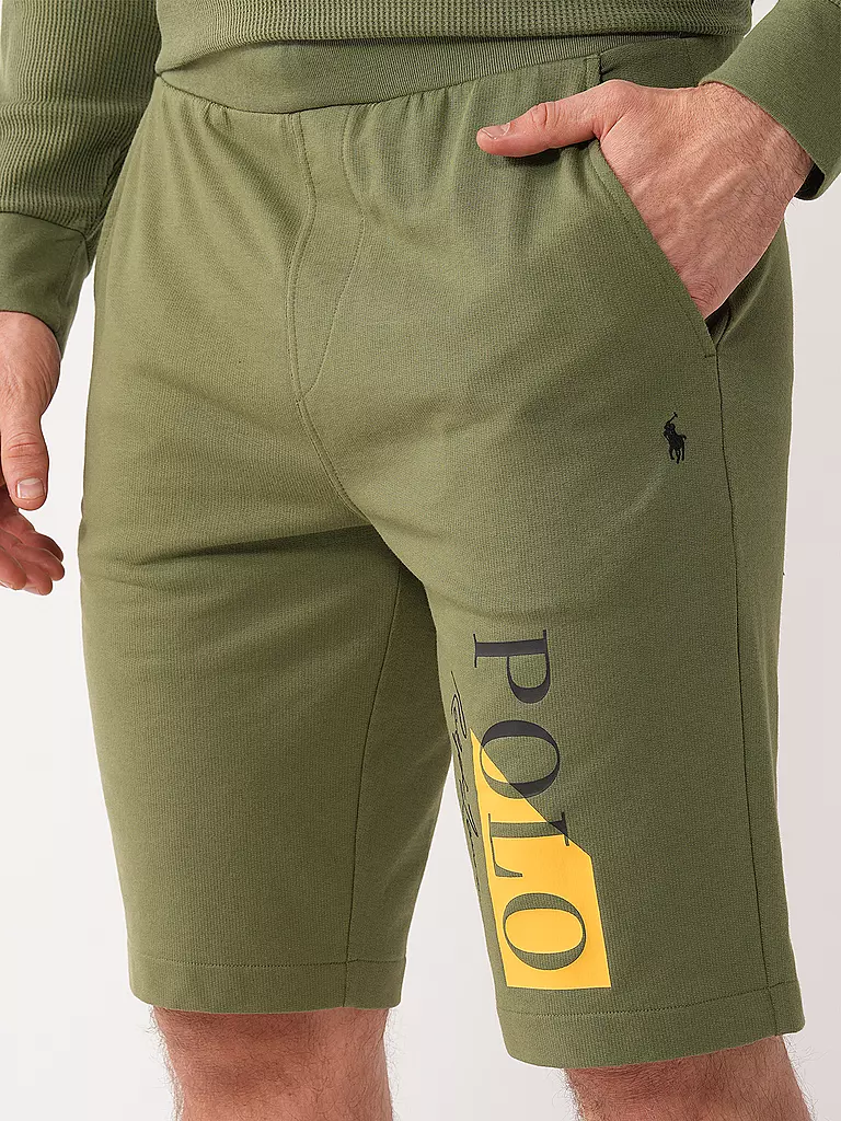 POLO RALPH LAUREN | Pantalones cortos de estar en casa | Verde oscuro