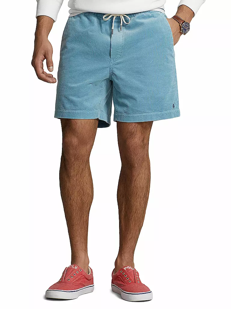 POLO RALPH LAUREN | Pantalones cortos de pana | Azul claro