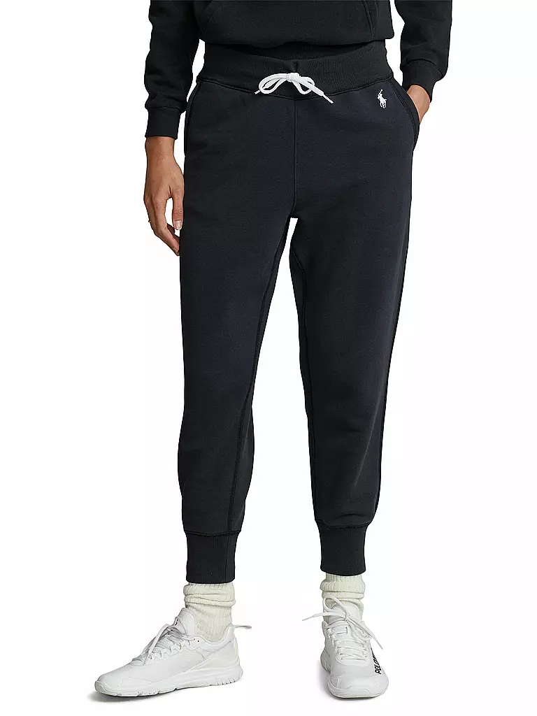 POLO RALPH LAUREN | Pantalones de chándal
Marca: POLO RALPH LAUREN
Color: negro
Categorías: Moda,Mujer

Material: Mezcla, Canalé, Felpa
Largo (pantalones/vaqueros): Largo 7/8
Estilo: Casual
Altura de la cintura: Cintura media
Detalles: Cordón, Logo | Negro