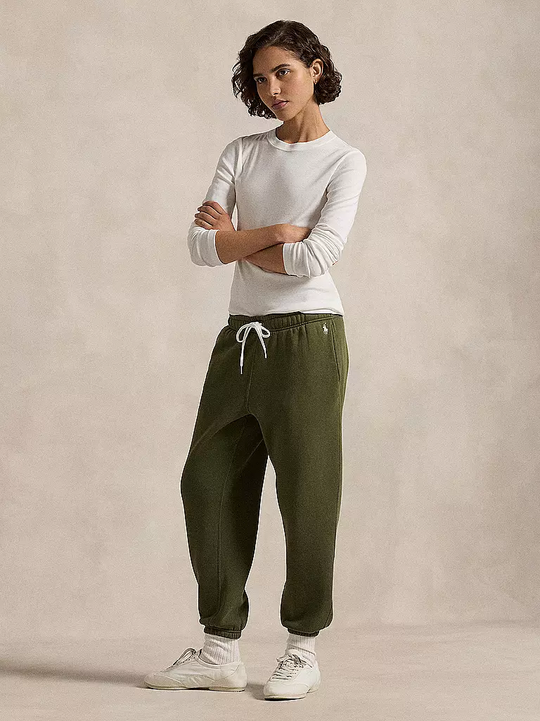 POLO RALPH LAUREN | Pantalones de chándal | Verde oscuro