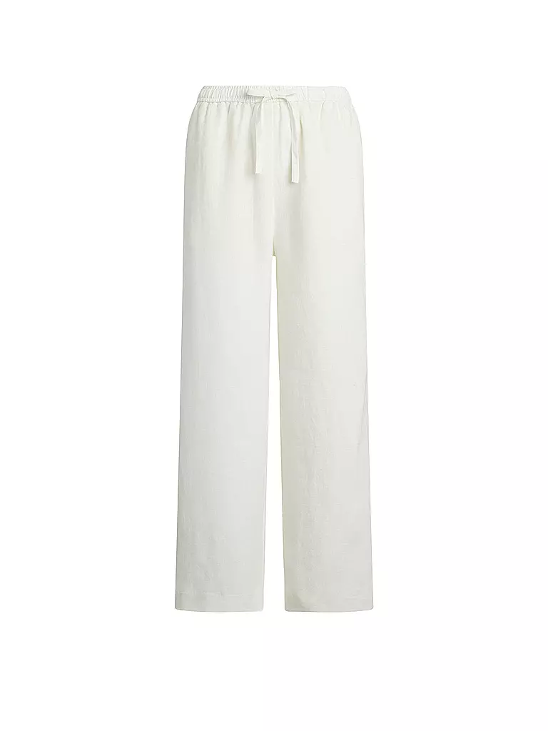 POLO RALPH LAUREN | Pantalones de lino 7/8 | Blanco