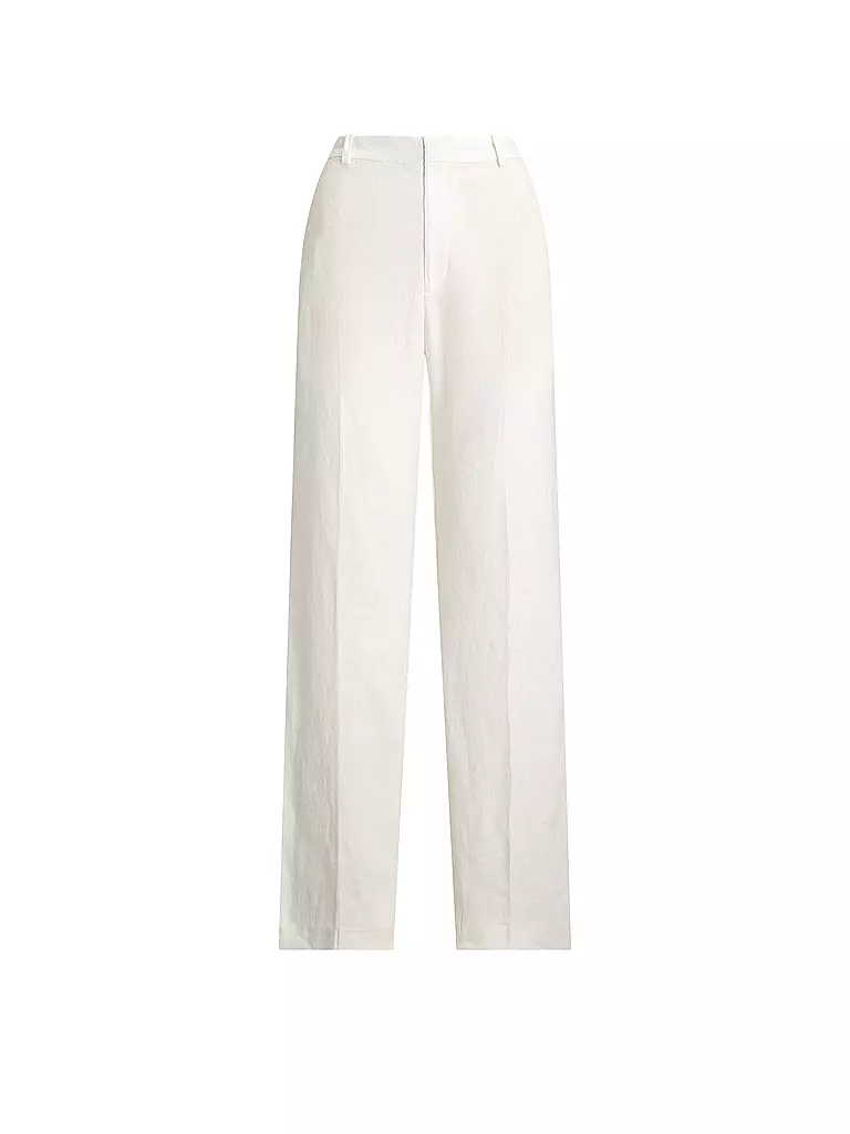 POLO RALPH LAUREN | Pantalones de lino | Blanco