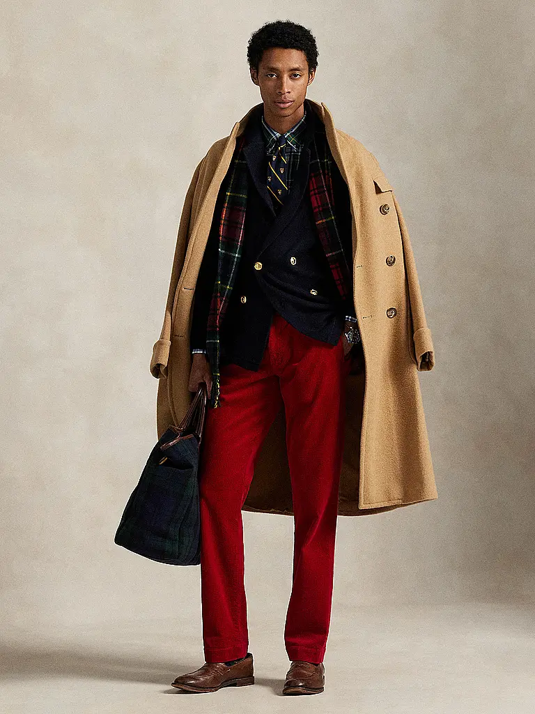 POLO RALPH LAUREN | Pantalones de pana
Marca: POLO RALPH LAUREN
Color: rojo
Categorías: Moda, Hombre

Material: Algodón, Elástico, Pana
Diseño: Liso
Largo (Pantalones/Jeans): Largo normal
Estilo: Casual | Rojo