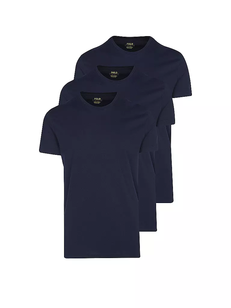 POLO RALPH LAUREN | Paquete de 3 camisetas | Azul oscuro