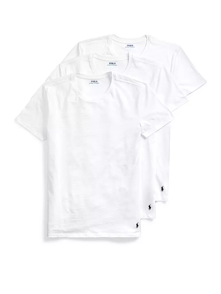 POLO RALPH LAUREN | Paquete de 3 camisetas | Blanco