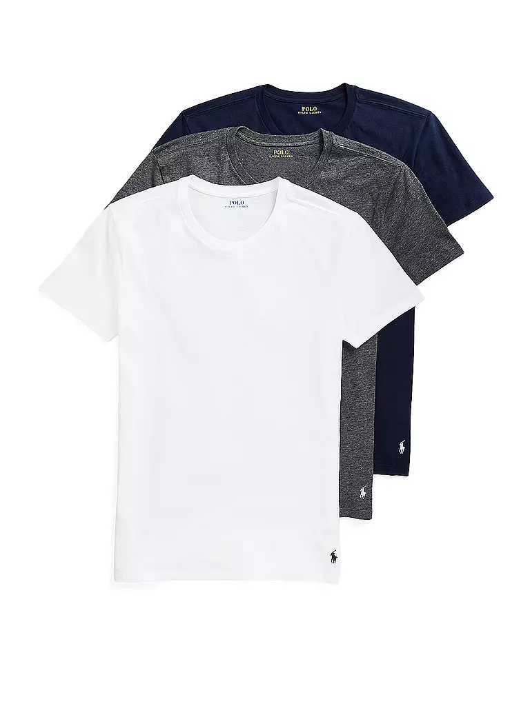 POLO RALPH LAUREN | Paquete de 3 camisetas | Blanco
