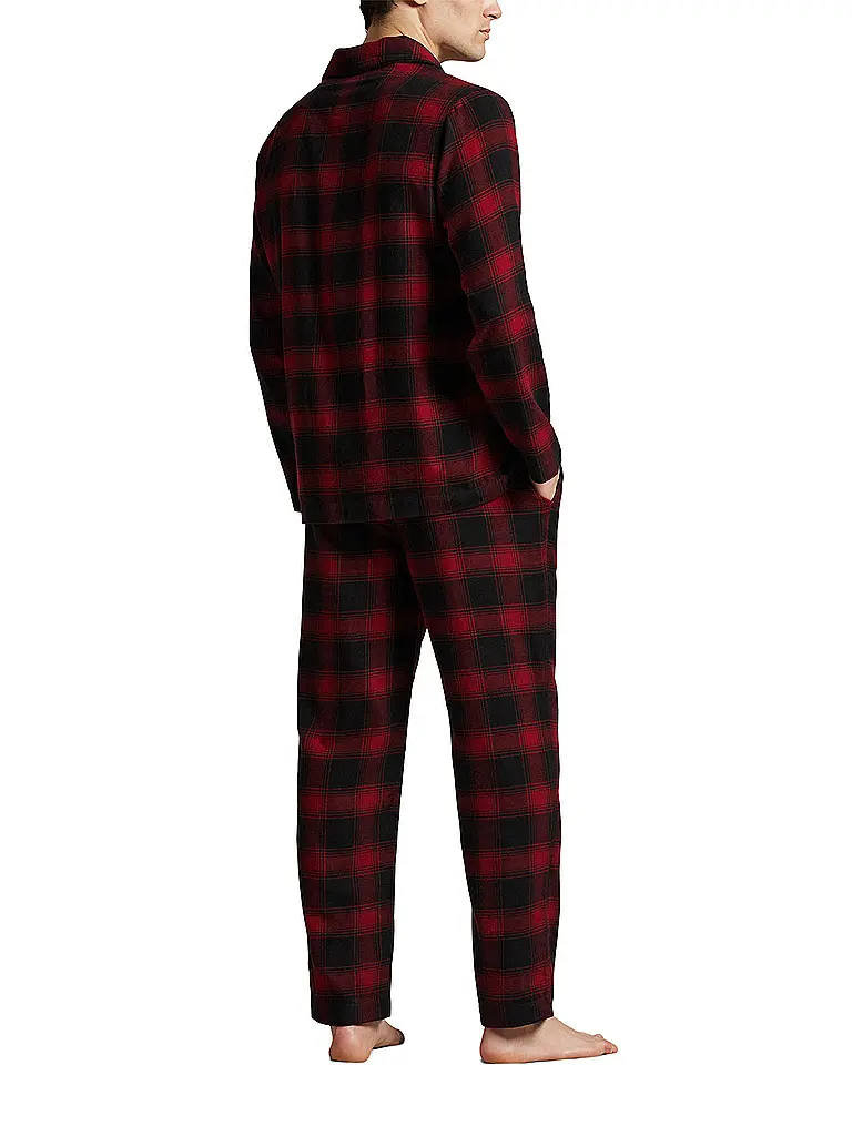 POLO RALPH LAUREN | Pijama | Rojo oscuro