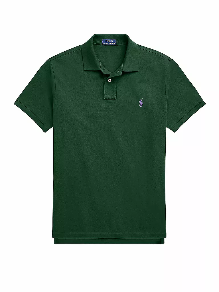 POLO RALPH LAUREN | Polo Custom Slim Fit | Verde oscuro