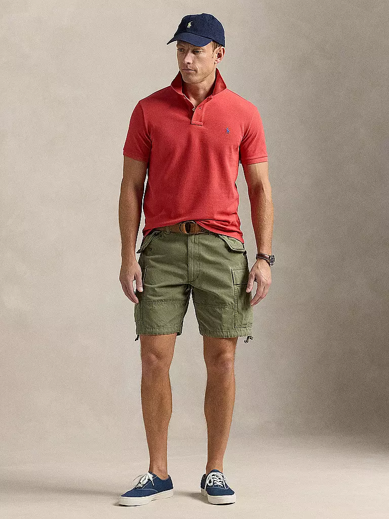 POLO RALPH LAUREN | Polo Custom Slim Fit | Rojo