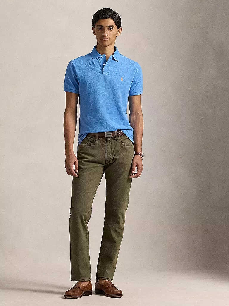POLO RALPH LAUREN | Polo Custom Slim Fit | Azul claro