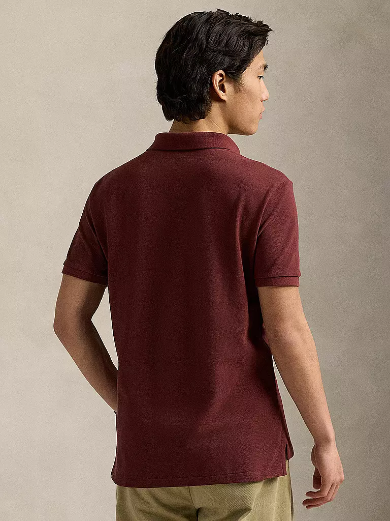 POLO RALPH LAUREN | Polo Custom Slim Fit | Rojo oscuro