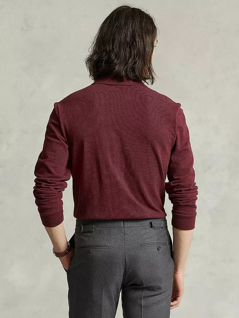 POLO RALPH LAUREN | Polo Custom Slim Fit | dunkelrot