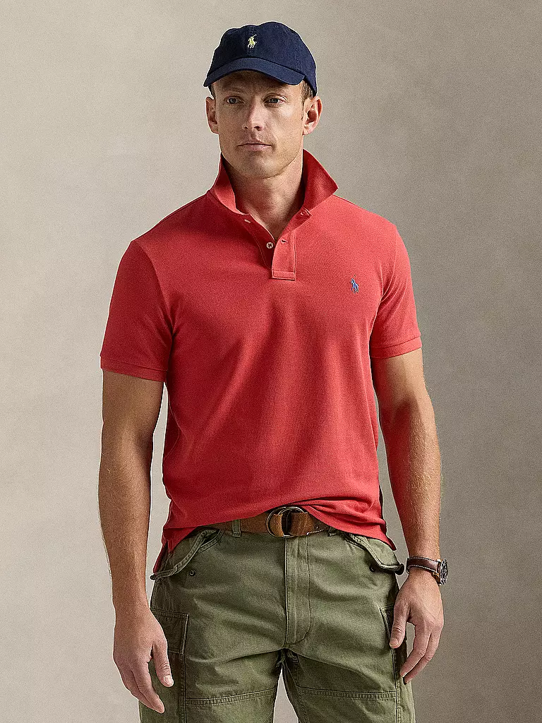 POLO RALPH LAUREN | Polo Custom Slim Fit | Rojo