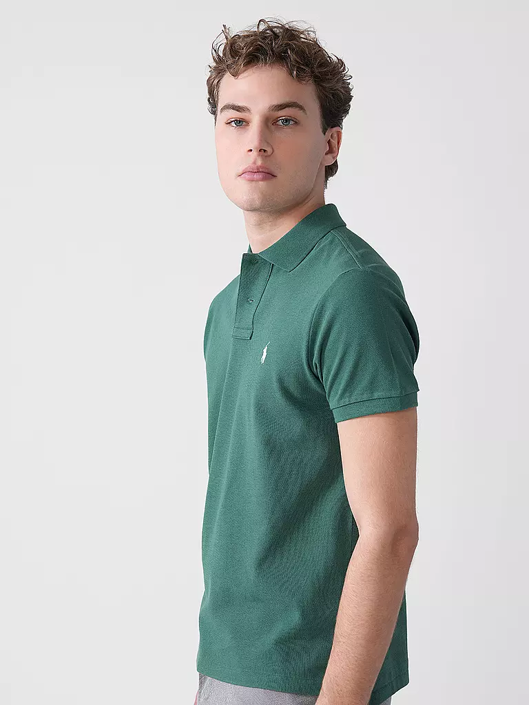 POLO RALPH LAUREN | Polo Custom Slim Fit | Verde oscuro