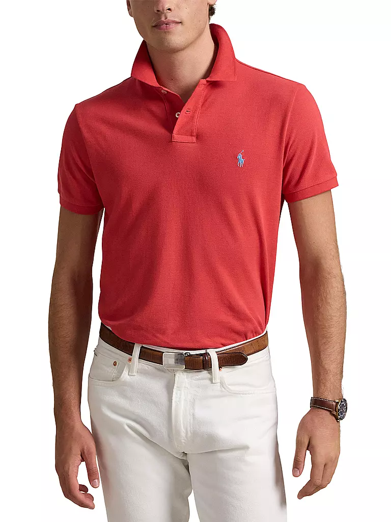 POLO RALPH LAUREN | Polo Custom Slim Fit | Rojo