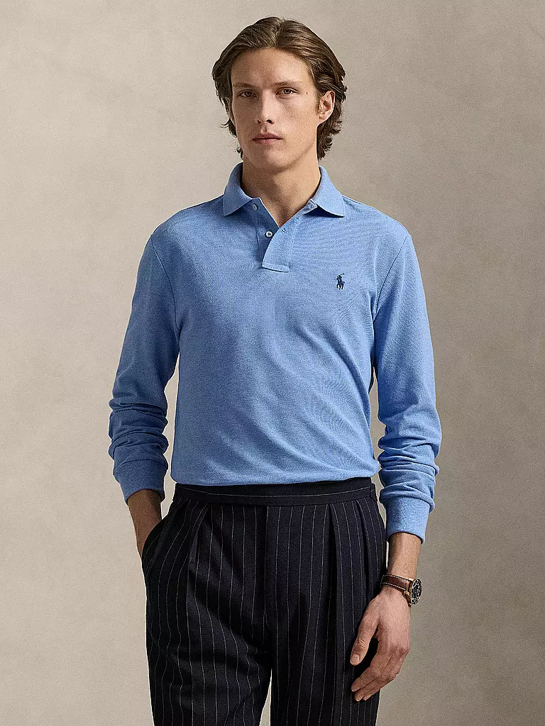 POLO RALPH LAUREN | Polo Custom Slim Fit | hellblau