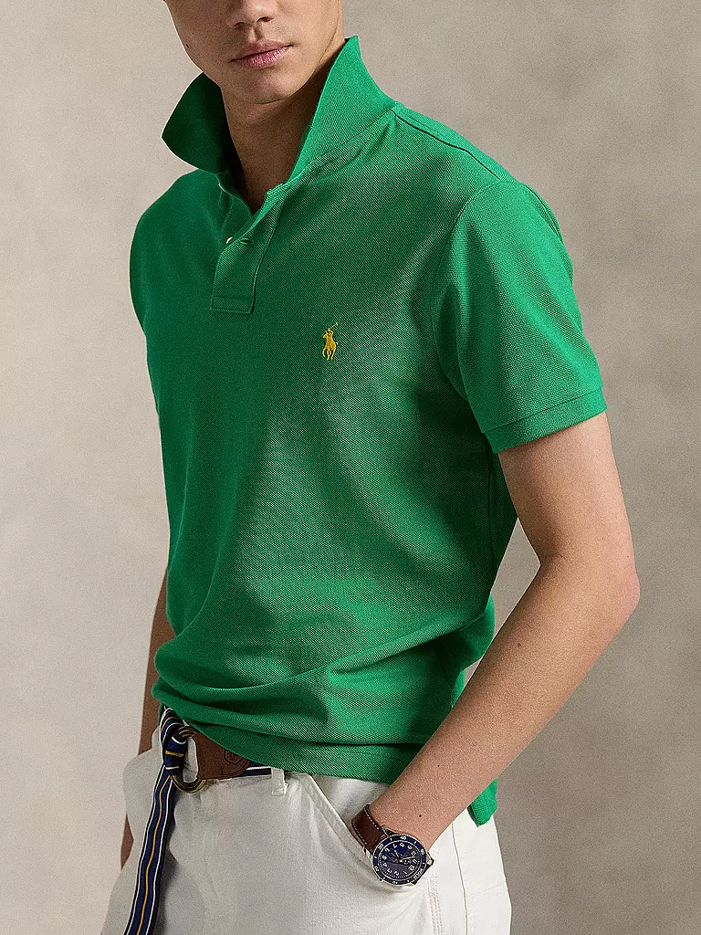 POLO RALPH LAUREN | Polo Custom Slim Fit | Verde