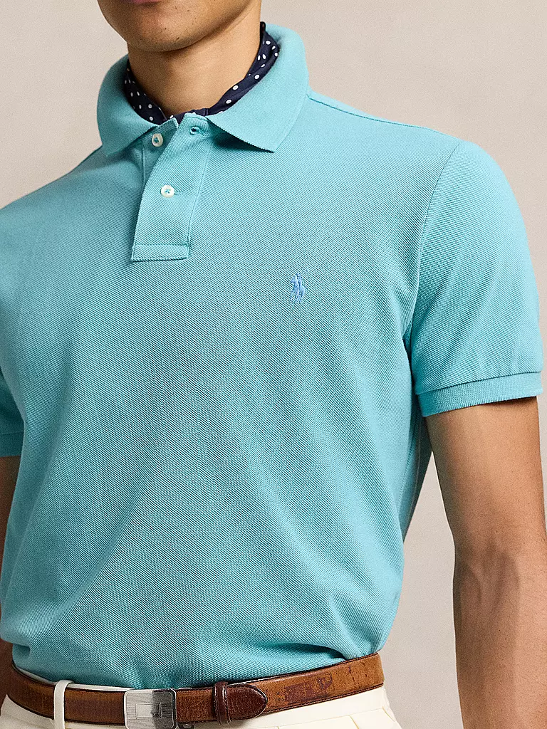 POLO RALPH LAUREN | Polo Custom Slim Fit | Turquesa