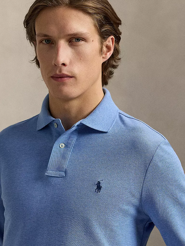 POLO RALPH LAUREN | Polo Custom Slim Fit | hellblau