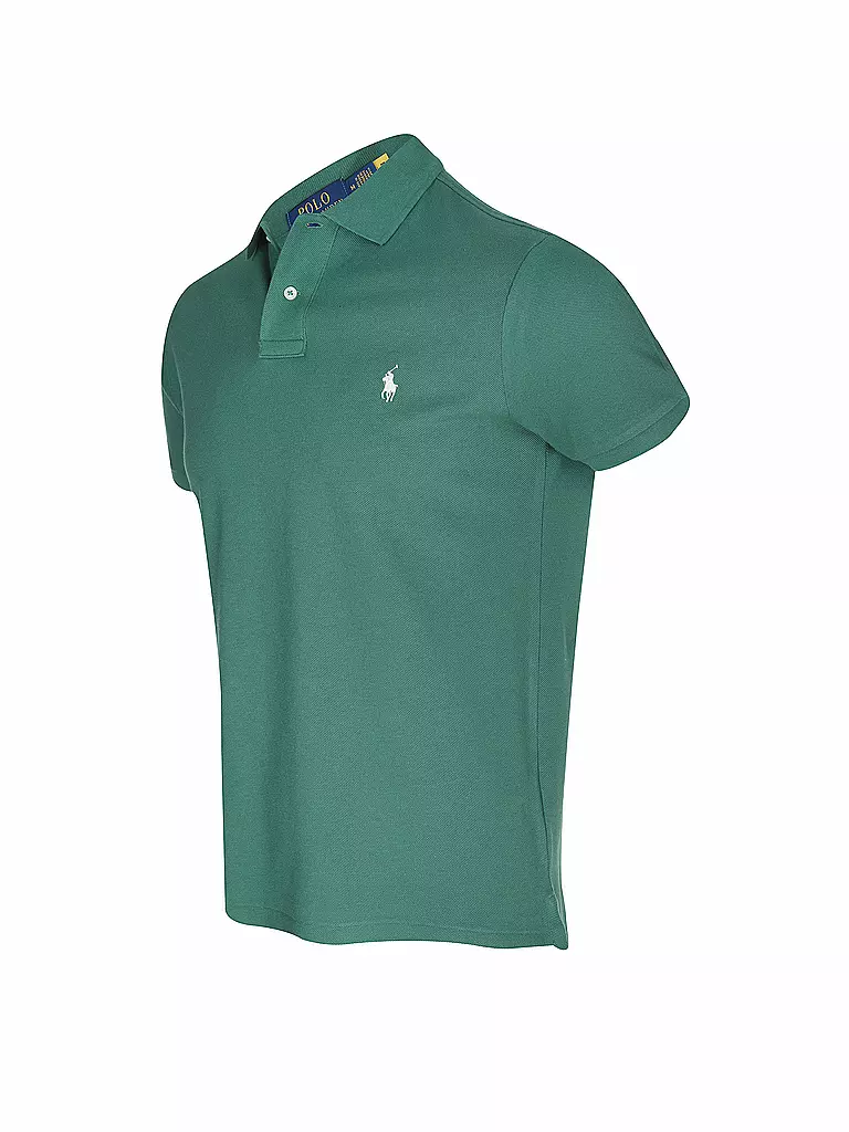 POLO RALPH LAUREN | Polo Custom Slim Fit | Verde oscuro