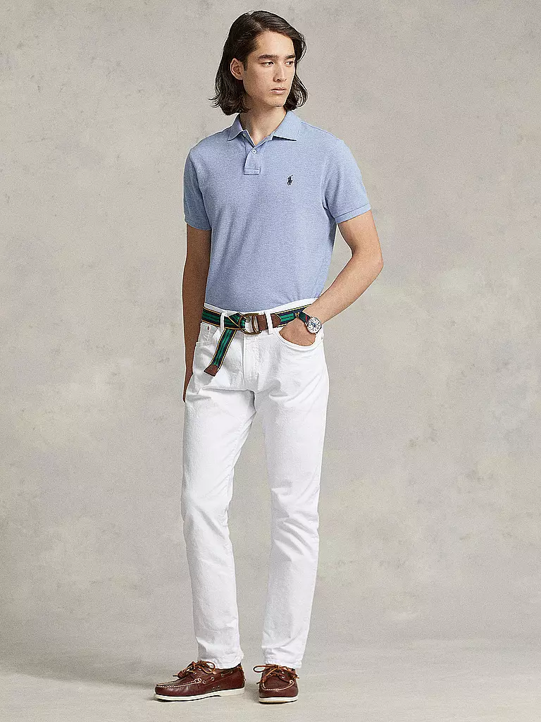 POLO RALPH LAUREN | Polo Custom-Slim-Fit | Azul claro