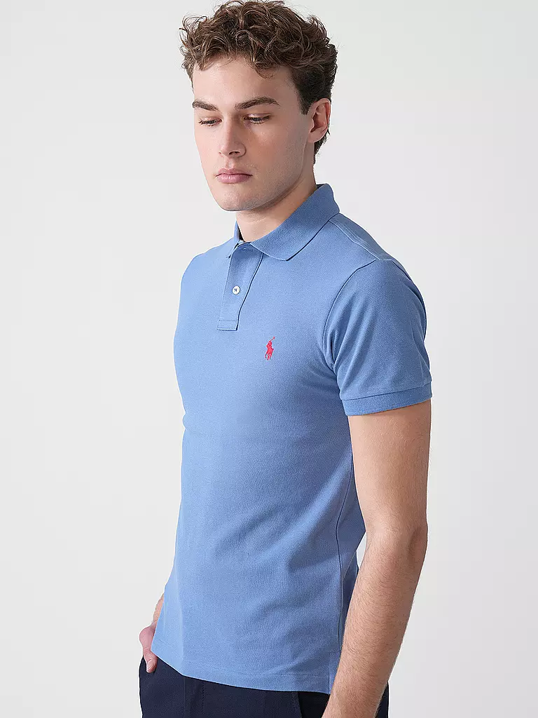 POLO RALPH LAUREN | Polo Slim Fit | Azul claro