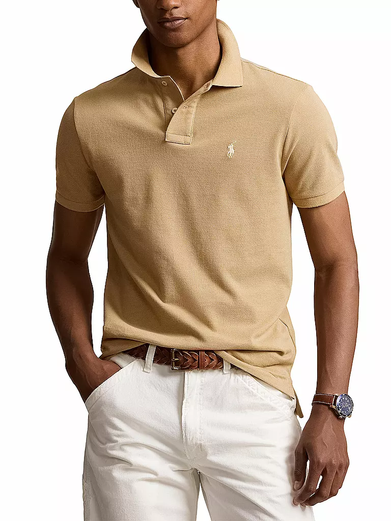 POLO RALPH LAUREN | Polo Slim Fit | Marrón claro