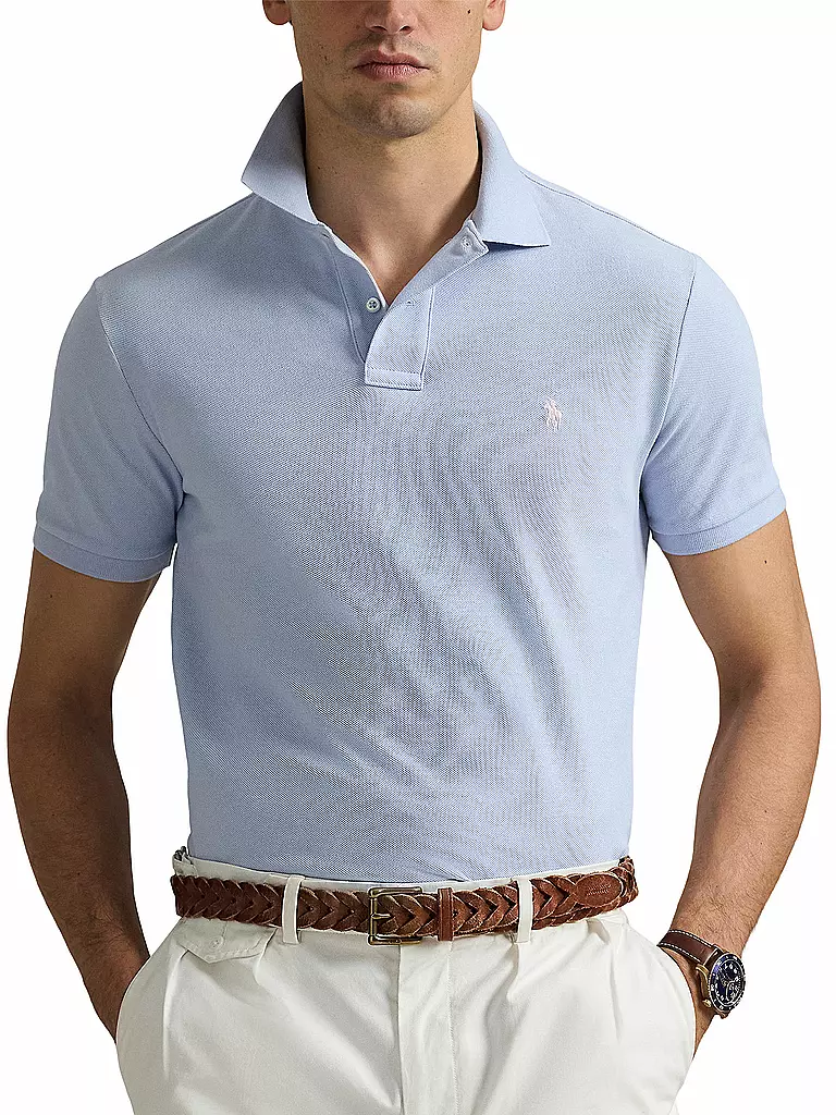 POLO RALPH LAUREN | Polo Slim Fit | Azul claro