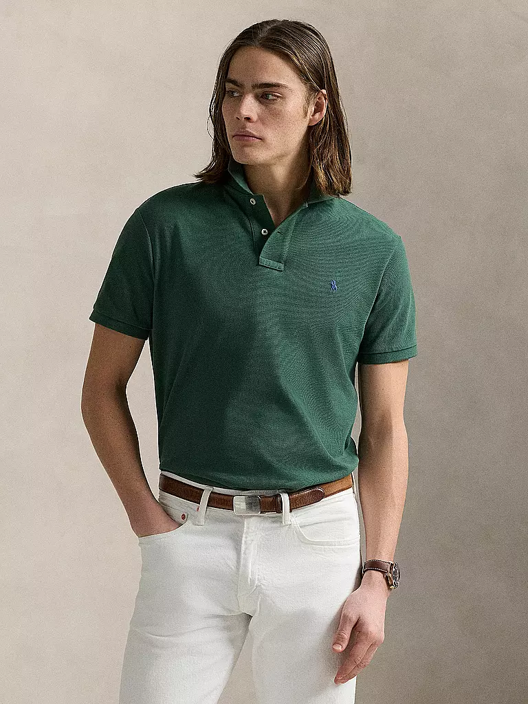 POLO RALPH LAUREN | Polo Slim Fit | Verde oscuro