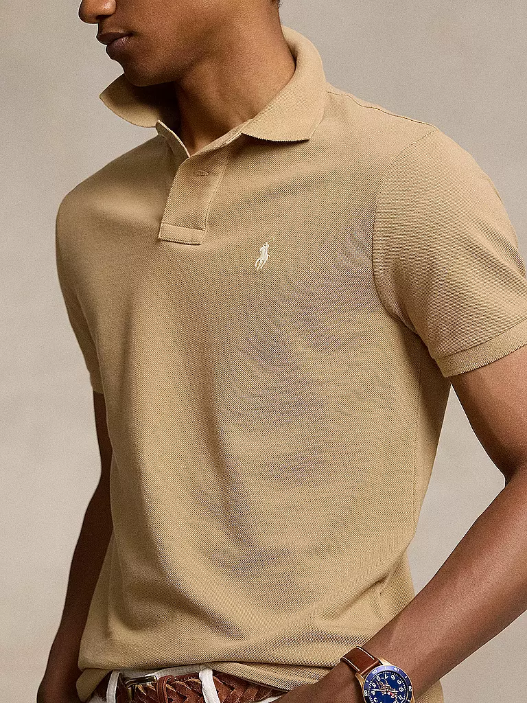 POLO RALPH LAUREN | Polo Slim Fit | Marrón claro