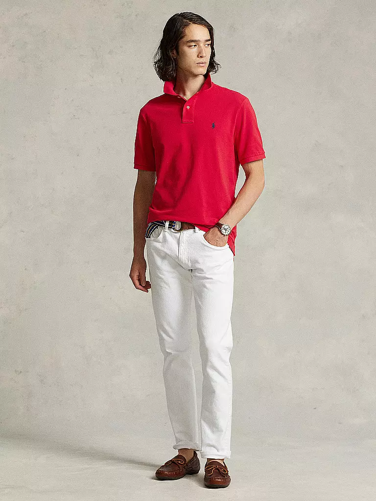 POLO RALPH LAUREN | Poloshirt Custom Fit  | Rojo