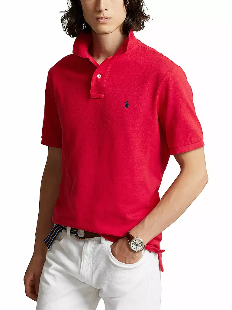 POLO RALPH LAUREN | Poloshirt Custom Fit  | Rojo