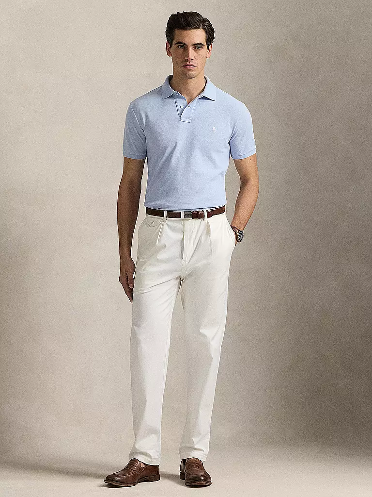 POLO RALPH LAUREN | Poloshirt Custom Fit | Azul claro