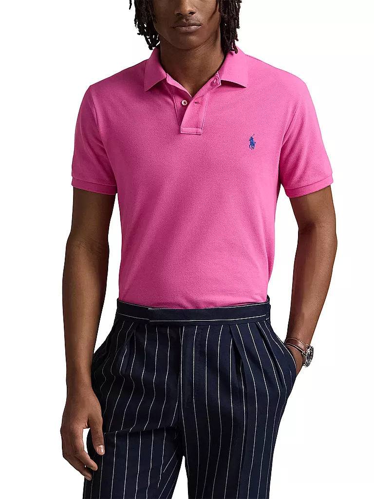 POLO RALPH LAUREN | Poloshirt Custom Fit | Fucsia
