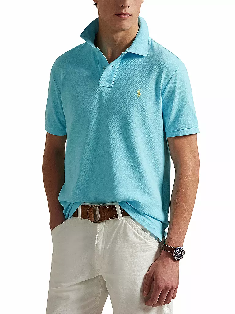 POLO RALPH LAUREN | Poloshirt Custom Fit | Turquesa
