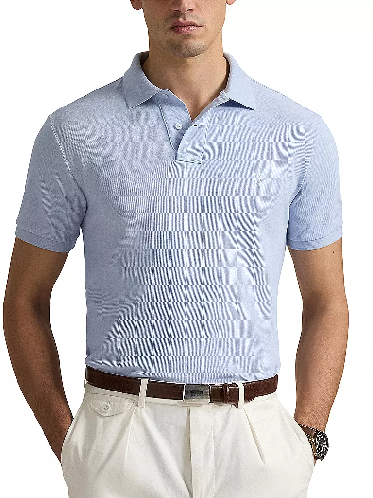 POLO RALPH LAUREN | Poloshirt Custom Fit | Azul claro