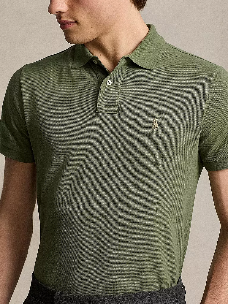 POLO RALPH LAUREN | Poloshirt Custom Fit | Oliva