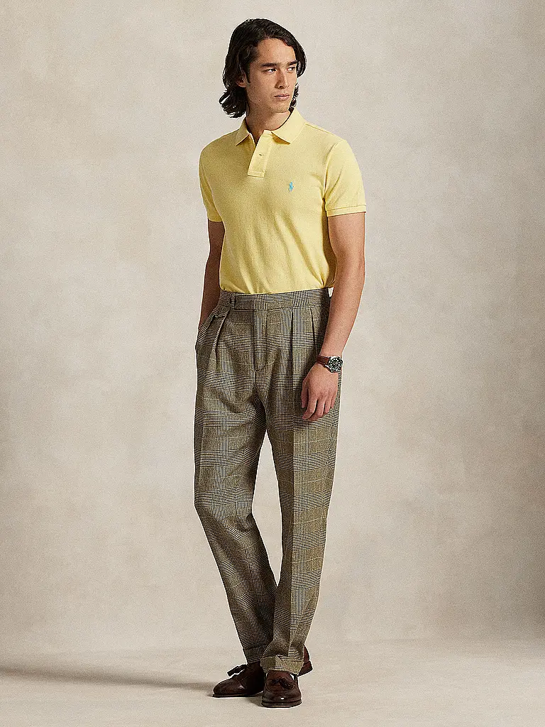 POLO RALPH LAUREN | Poloshirt Custom Slim Fit  | Amarillo