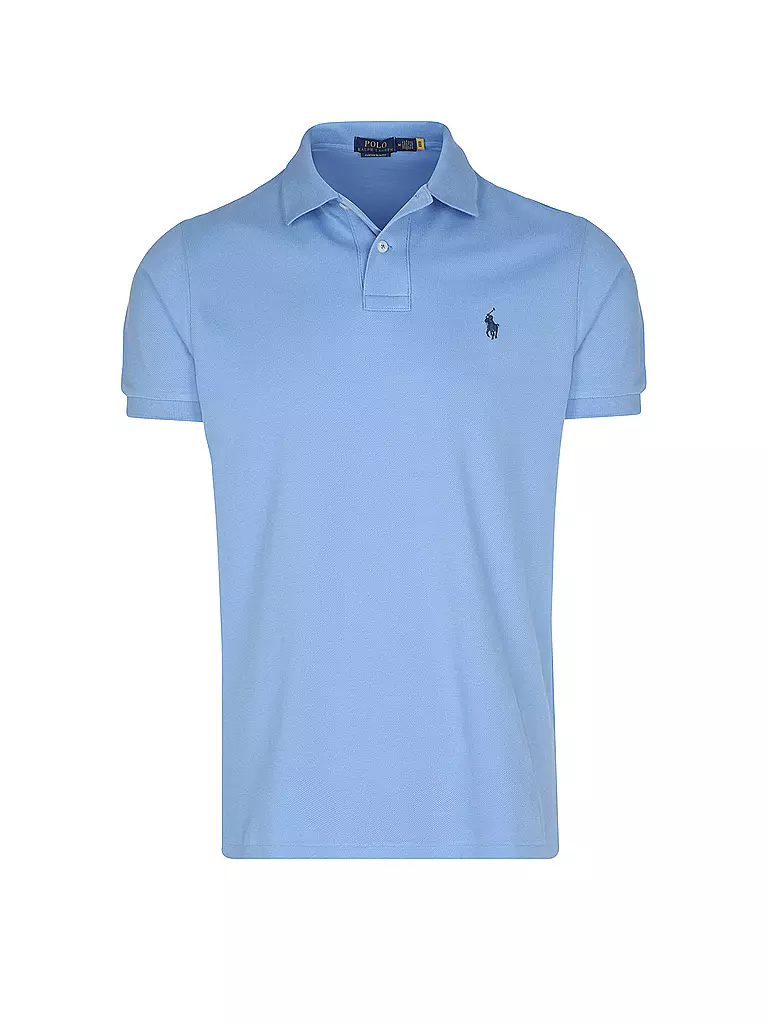 POLO RALPH LAUREN | Poloshirt Custom Slim Fit | Azul claro