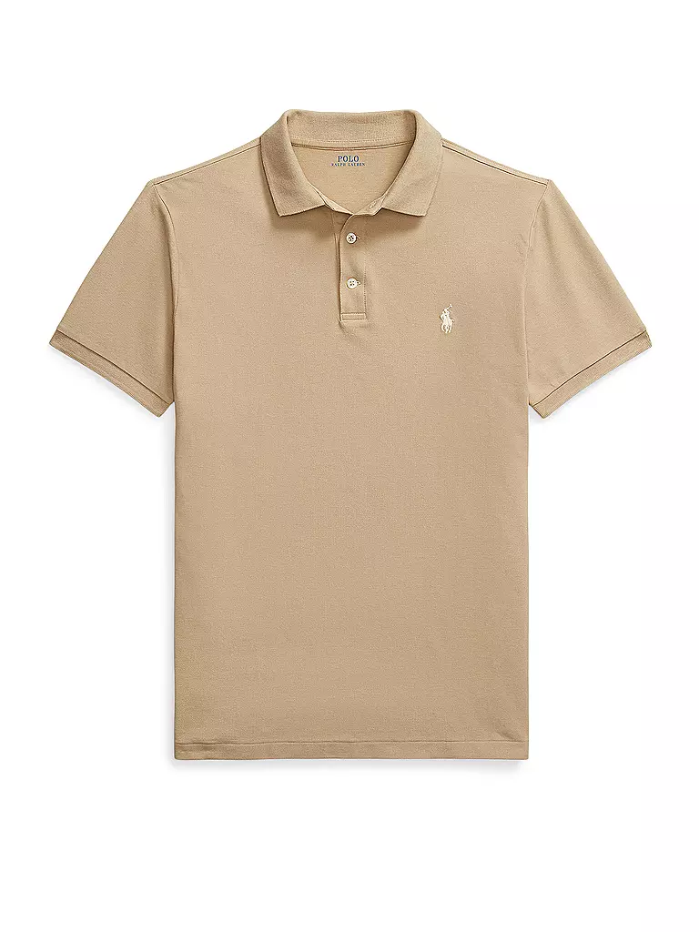 POLO RALPH LAUREN | Poloshirt Custom Slim Fit | Marrón claro