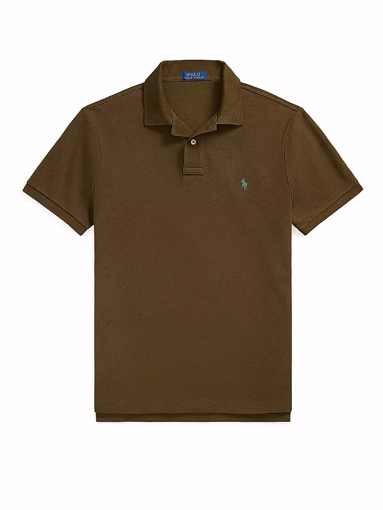 POLO RALPH LAUREN | Poloshirt Custom Slim Fit | Marrón