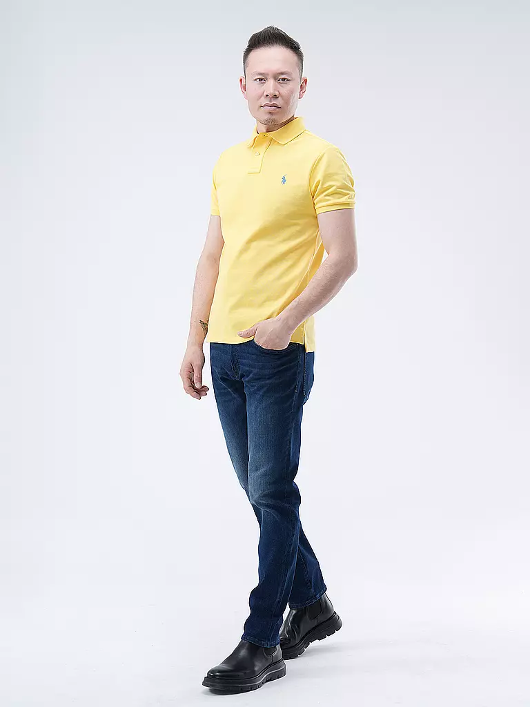 POLO RALPH LAUREN | Poloshirt Custom Slim Fit | Amarillo