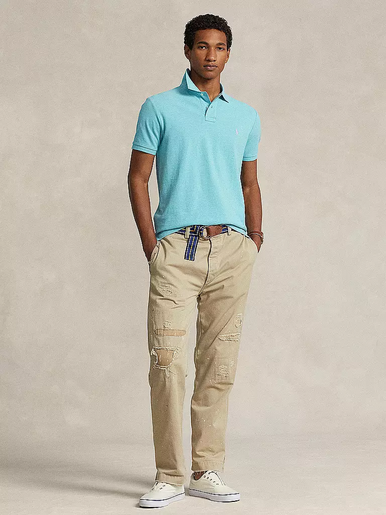 POLO RALPH LAUREN | Poloshirt Custom Slim Fit | Turquesa