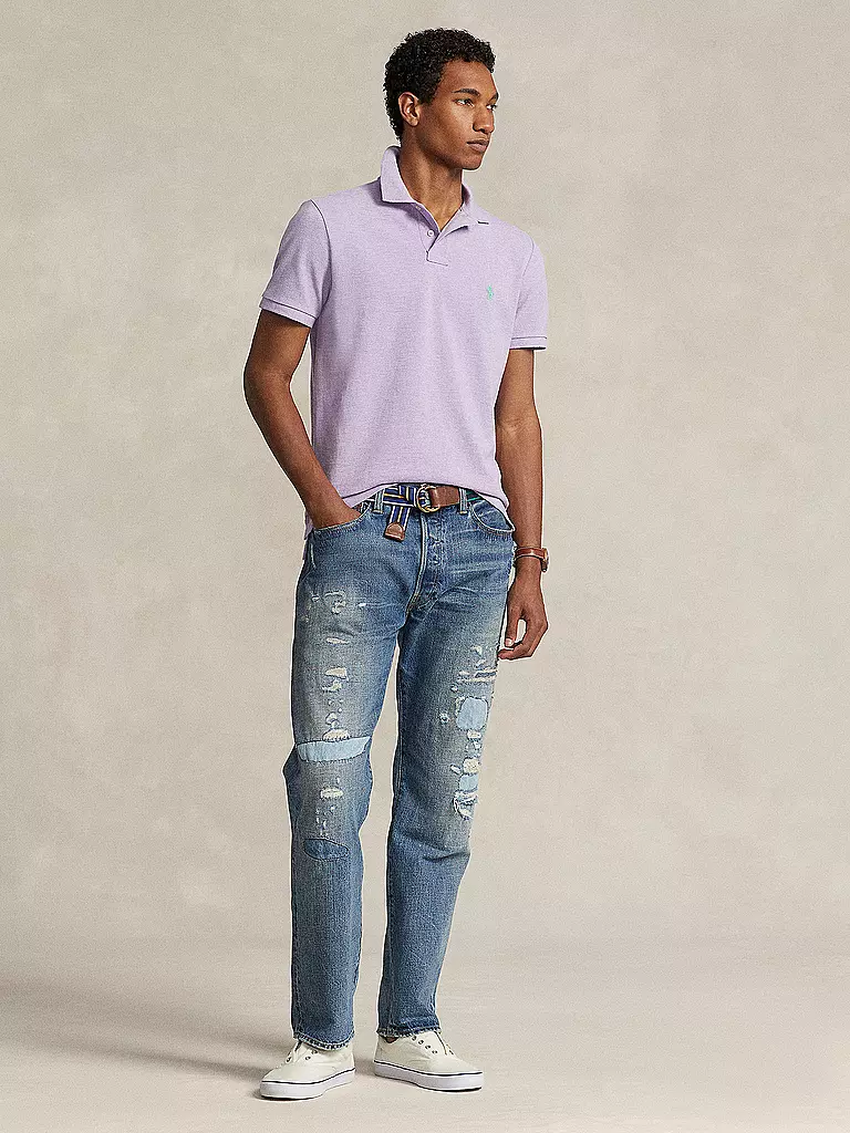 POLO RALPH LAUREN | Poloshirt Custom Slim Fit | Lila