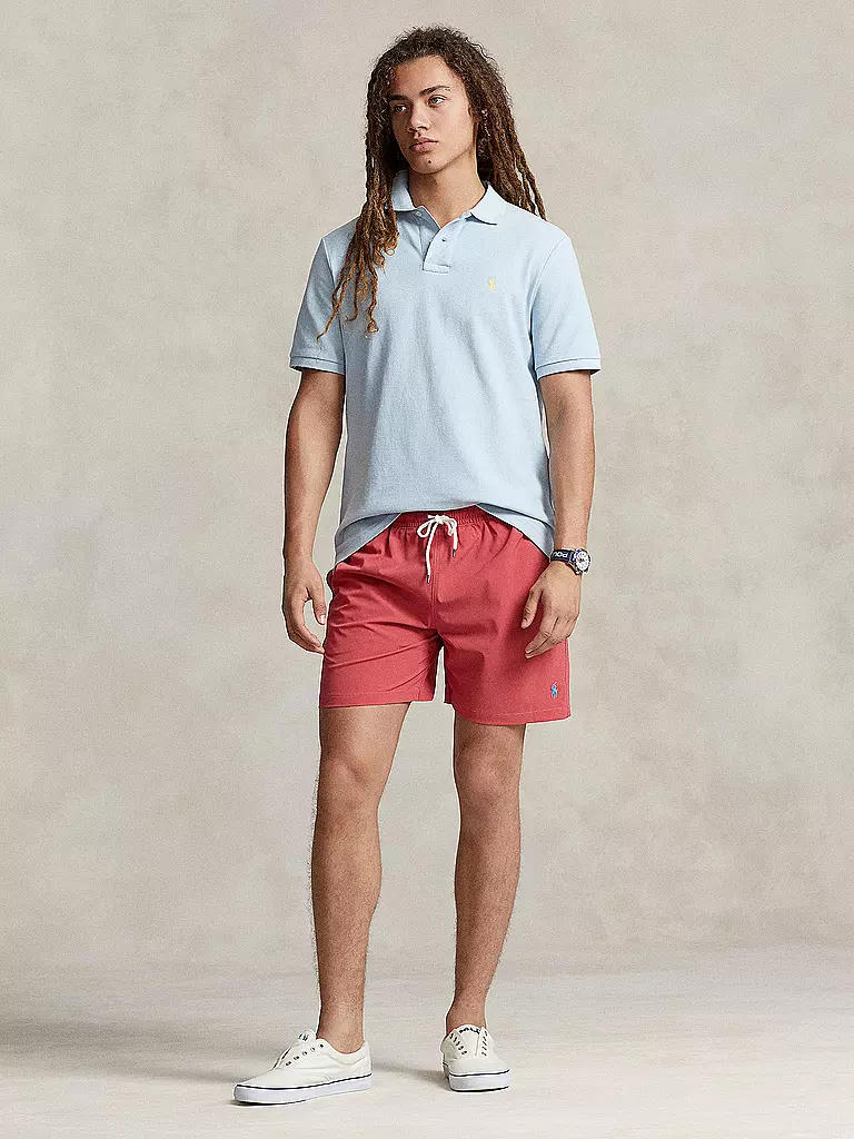 POLO RALPH LAUREN | Poloshirt Custom Slim Fit | Azul claro