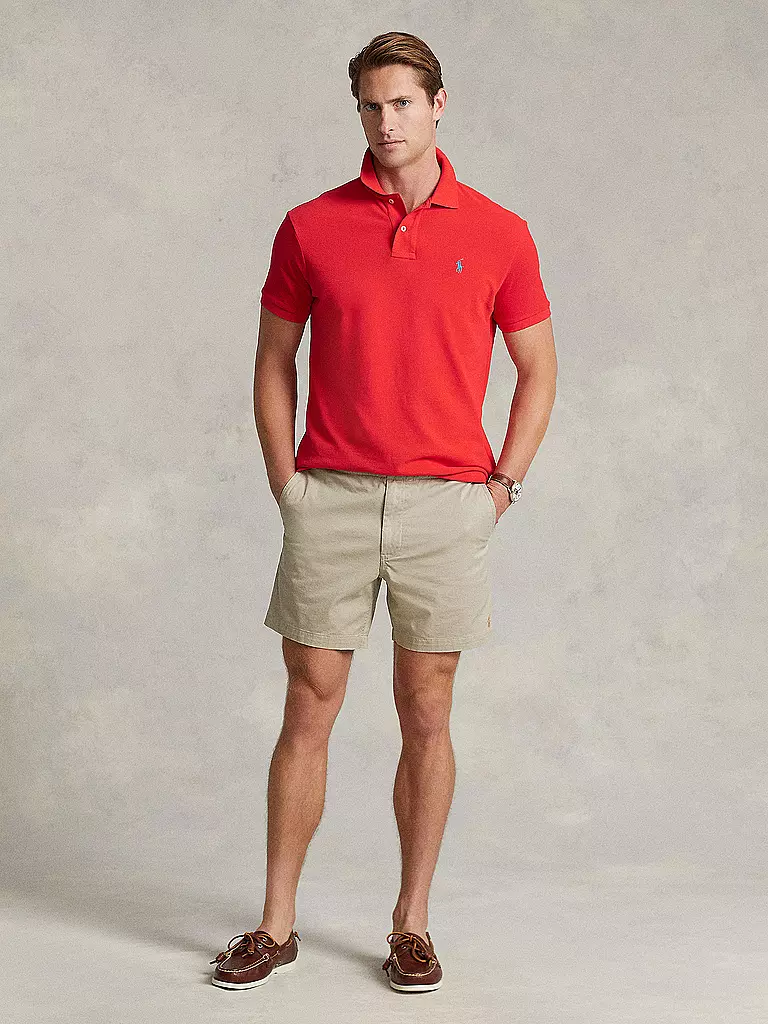 POLO RALPH LAUREN | Poloshirt Custom Slim Fit | Rojo
